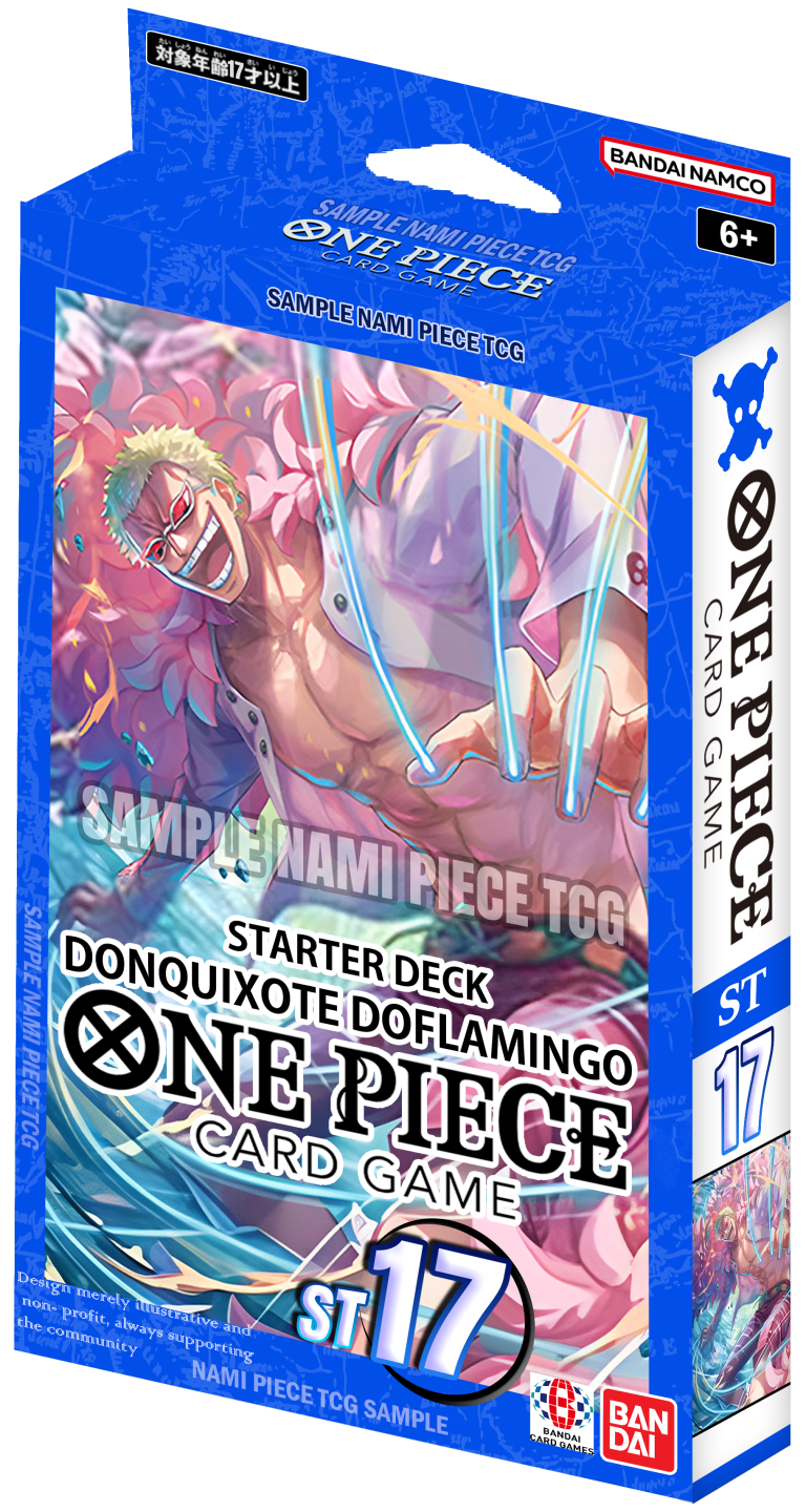 Pre-Order One Piece Card Game Starter Deck Blue Donquixote 