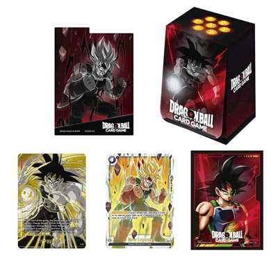 Pre-Order Dragon Ball Super Card Game Fusion World Card Case and Card Sleeves Set 01 Bardock (ENG)