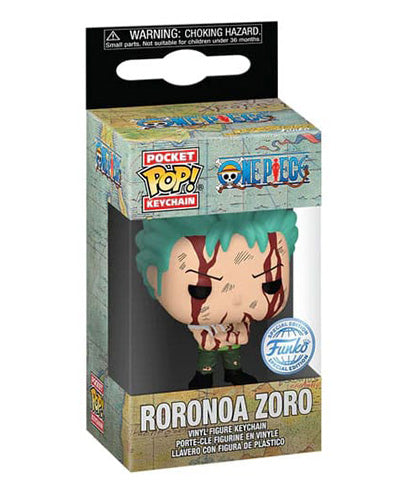 One Piece: Funko Keychain! Animation - Roronoa Zoro Nothing Happened