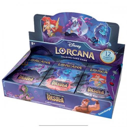 Pre-Order Lorcana Disney Il Ritorno di Ursula Booster Box (ITA)