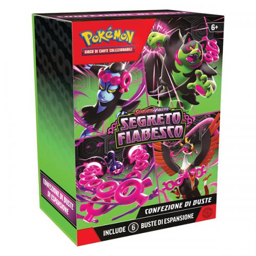 Pokemon Card Game Scarlatto e Violetto Segreto Fiabesco Bundle da 6 buste (ITA)