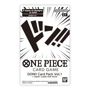 One Piece Card Game DON!! Card Pack Vol.1 (ENG)