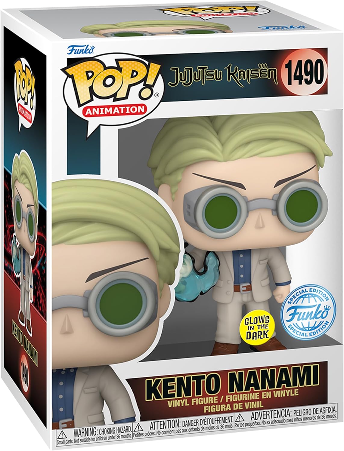 Pre-order JUJUTSU KAISEN NANAMI W/TIE POP 1266 - Glows in the Dark