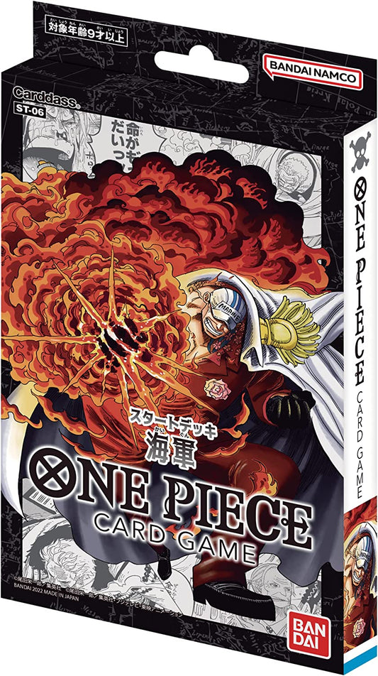 One Piece Card Game ST-06 Starter Deck NAVY (JAP)