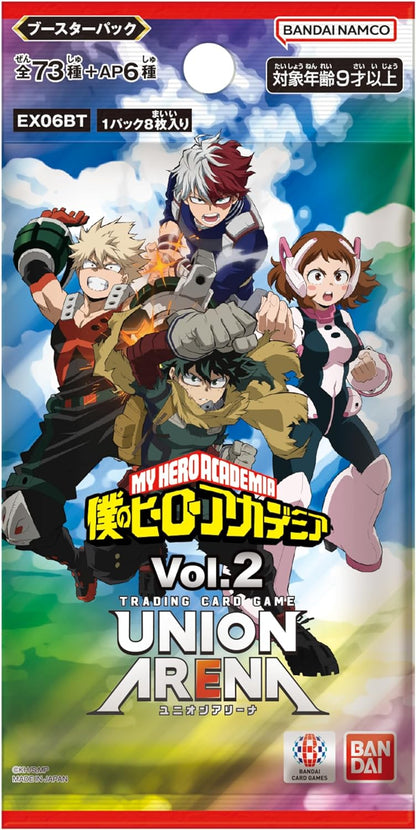 Union Arena My Hero Academia Booster Box Vol.2 (JAP)