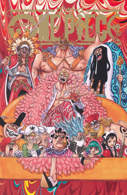 Pre-Order One Piece Box 8 - Dressrosa - volumi 71-80 (JAP)