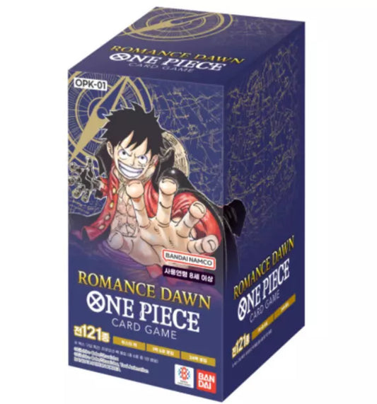 One Piece Card Game Booster Box Romance Dawn OPK01 (KOR)