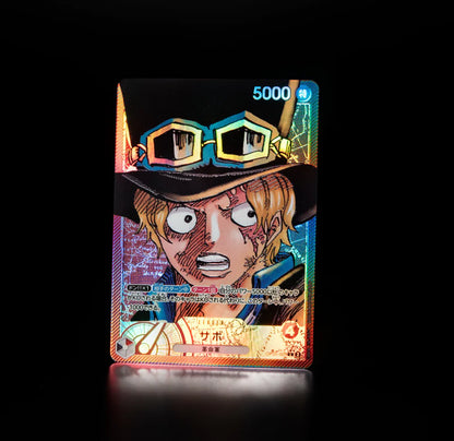 One Piece Card Game OP05-001 Leader Parallel - Sabo (JAP)