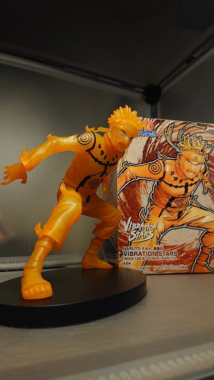 Naruto Rock Lee & Uzumaki Naruto Figure - Vibration Stars Banpresto (JAP)