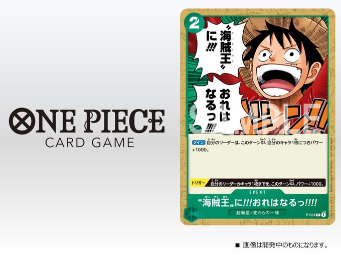 One Piece Card Game P-024 (JAP)