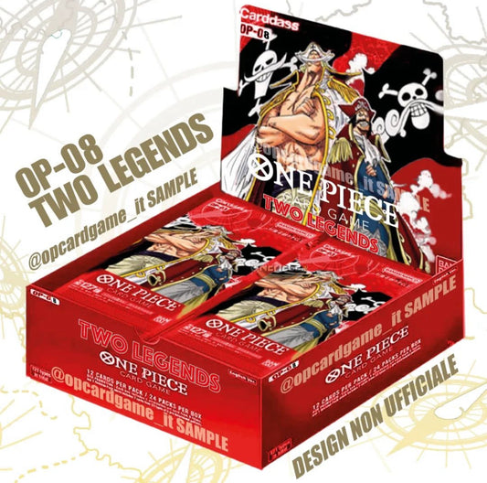 Pre-Order One Piece Card Game Booster Box [OP-08] Two Legends (ENG)