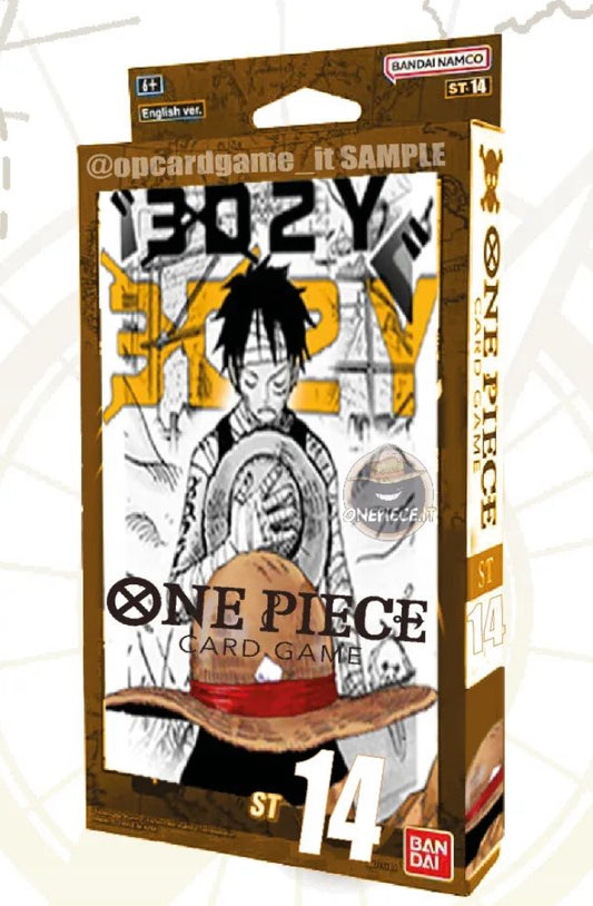 Pre-Order One Piece Card Game Starter Deck 3D2Y - [ST-14] Bandai (ENG)