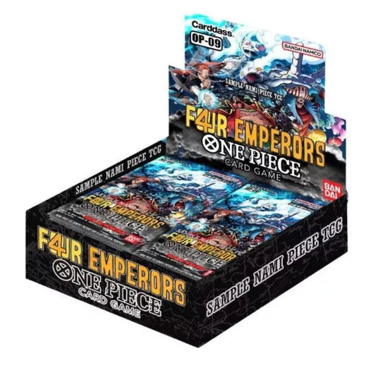 Pre-Order One Piece Card Game Booster Box Four Emperors OP-09 (ENG)