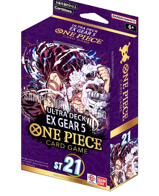 Pre-Order One Piece Card Game Ultra Deck EX Gear 5 ST21 (ENG)