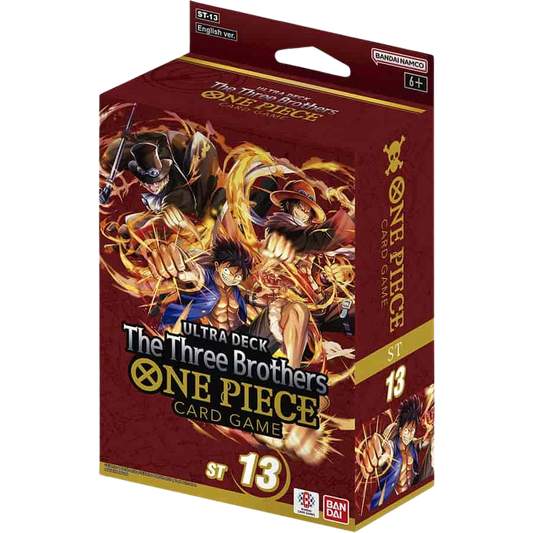 Pre-Order One Piece Card Game Ultra Deck The Three Brothers [ST-13] (ENG)