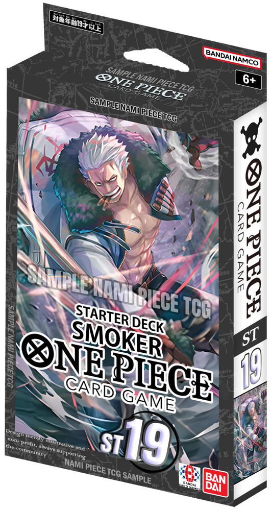 Pre-Order One Piece Card Game Starter Deck Black Smoker - [ST-19] Bandai (JAP)