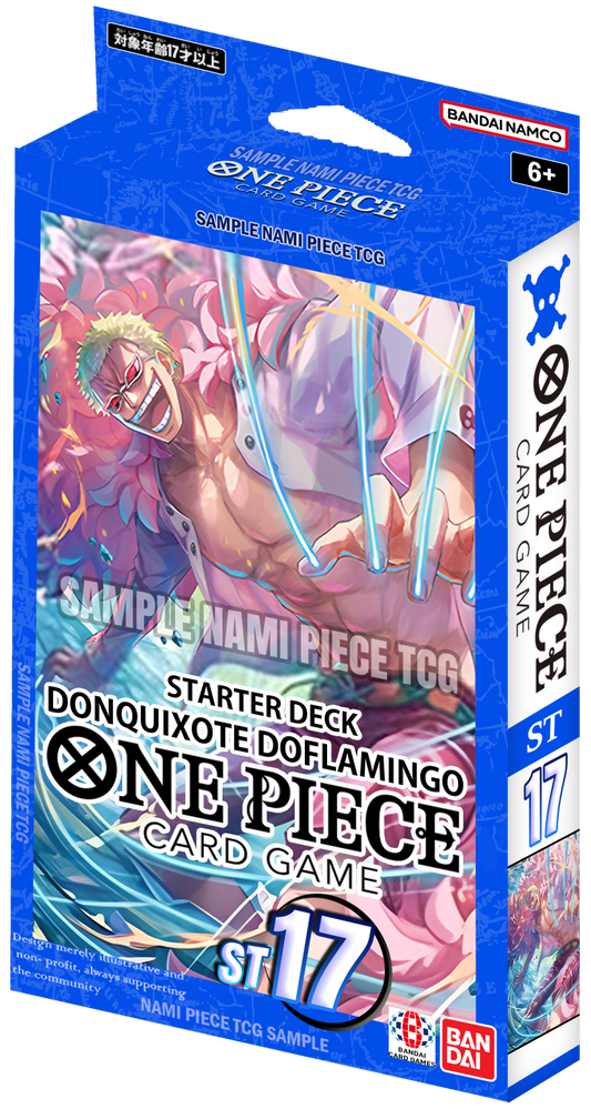 One Piece Card Game Starter Deck Blue Donquixote Doflamingo - [ST-17] Bandai (JAP)