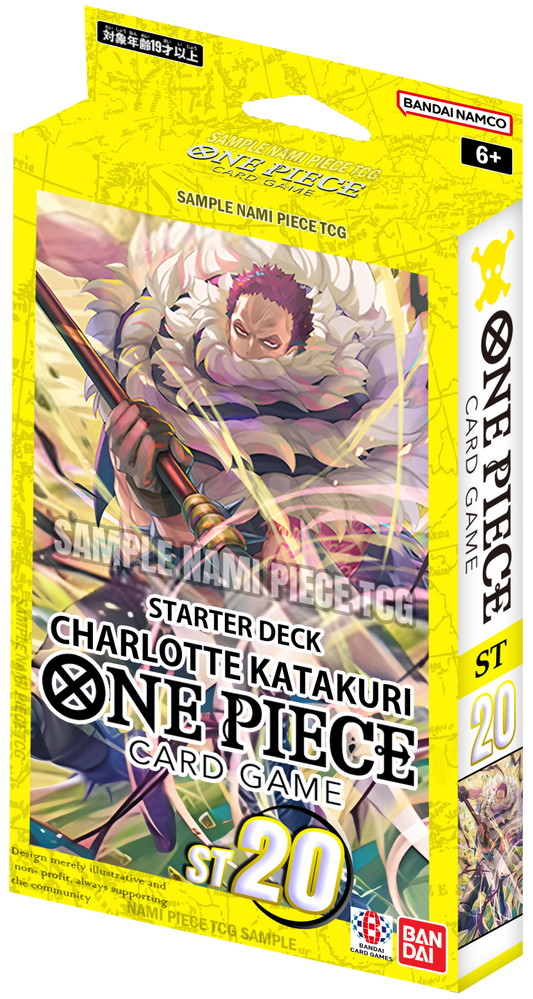 Pre-Order One Piece Card Game Starter Deck Yellow Charlotte Katakuri - [ST-20] Bandai (JAP)