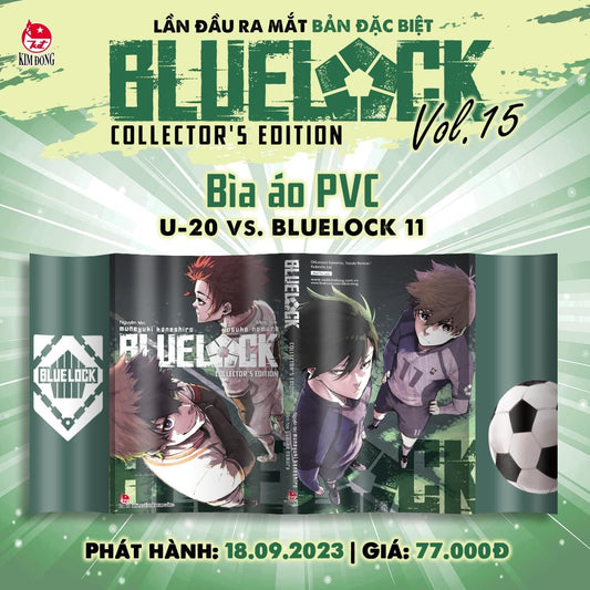 Blue Lock 15 Variant + Postcard Limited Edition - Limitata a 10k copie (VNM)