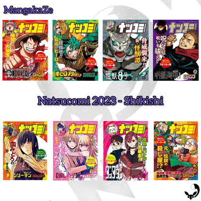 Natsucomi 2023 - Set Completo di 18 shikishi - Shikishi/Sticker (JAP)