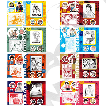 Natsucomi 2023 - Set Completo di 18 shikishi - Shikishi/Sticker (JAP)