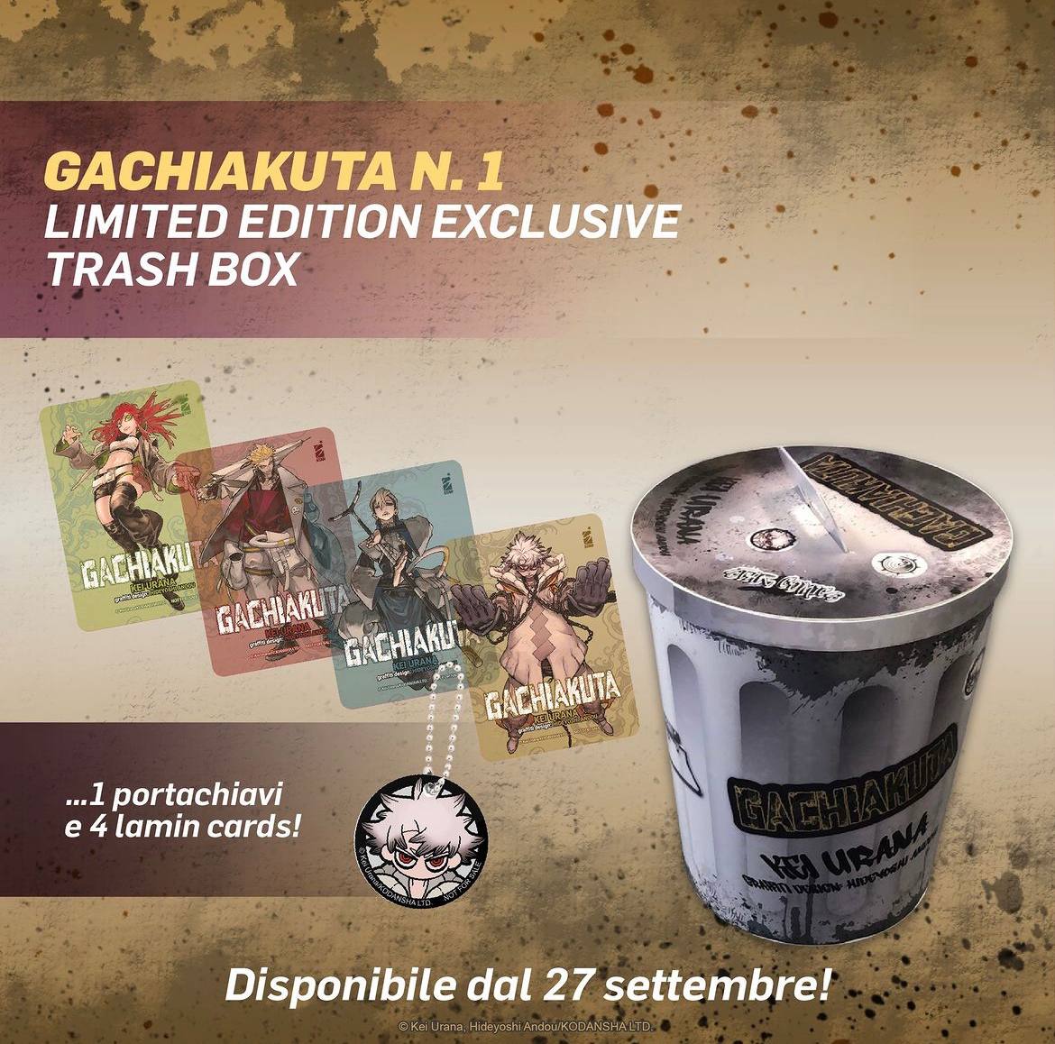 Pre-Order GACHIAKUTA Nr. 1 TRASH BOX - LIMITED EDITION Star Comics (ITA)