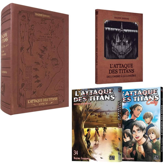 Attack on Titan 34 Collector Variant Edition (FRA)