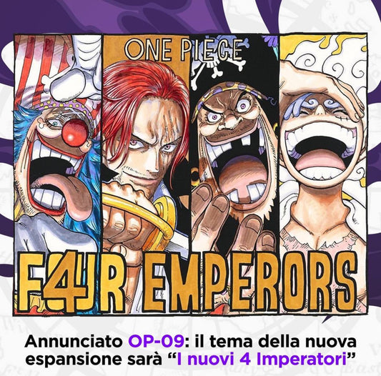 Pre-Order One Piece Card Game [OP-09] Four Emperors - Booster Box (JAP)
