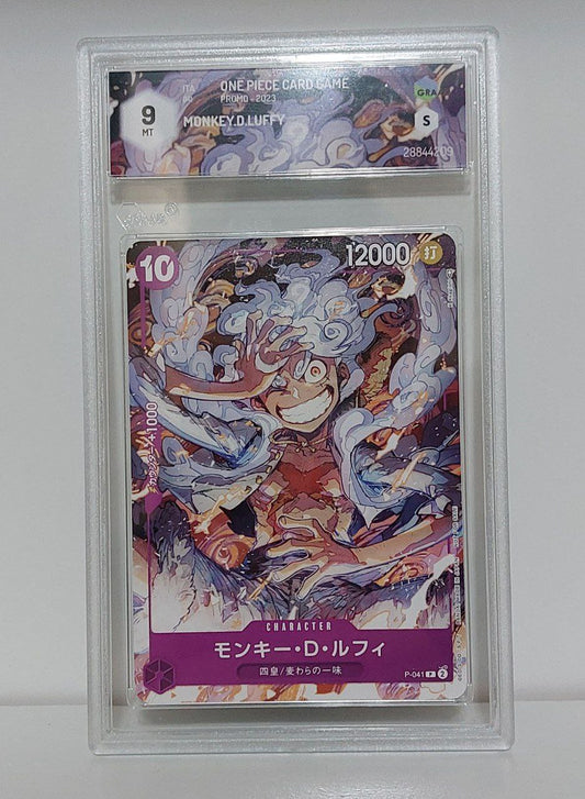 One Piece Card Game - P-41 Graad 9 - Luffy Gear 5 (JAP)