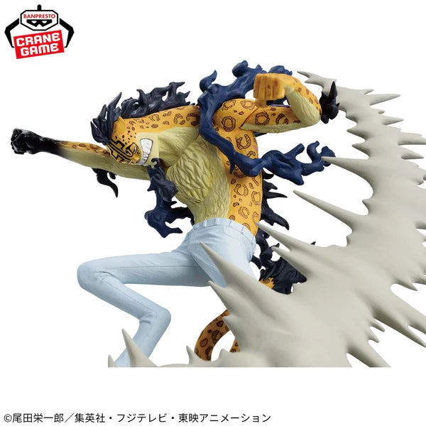 Monkey D. Luffy Gear 5 VS Rob Lucci Awakening One Piece Figure - Senkozekkei Banpresto