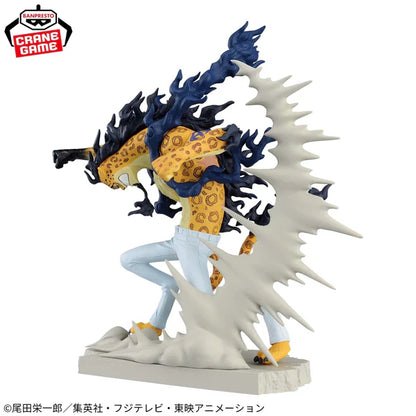 Monkey D. Luffy Gear 5 VS Rob Lucci Awakening One Piece Figure - Senkozekkei Banpresto