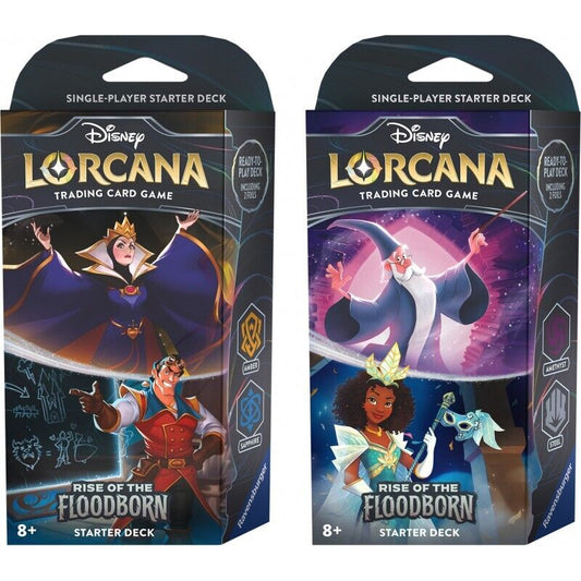 Rise of the Floodborn - Second Chapter - Starter Deck Bundle (2 Decks) – Disney Lorcana – (ENG)