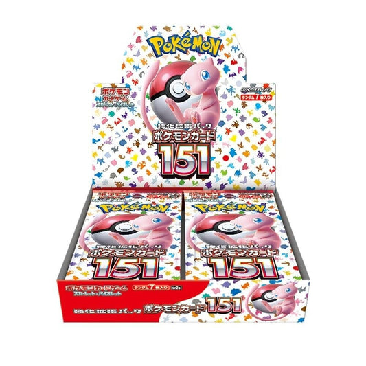 Pokemon Card Game 151 Booster Box - sv2a without Shrink Wrap (JAP)