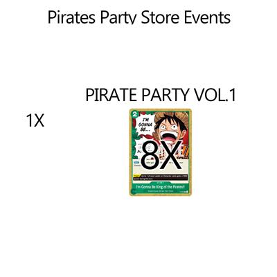 Pre-Order Kit One Piece Card Game Pirates Party Vol.1 Store Events (ENG)