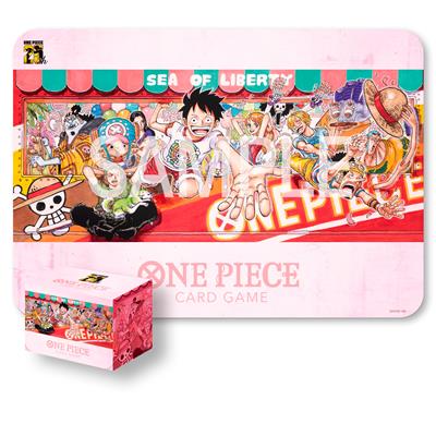 Pre-Order One Piece Card Game Playmat and Card Case Set 25th Edition