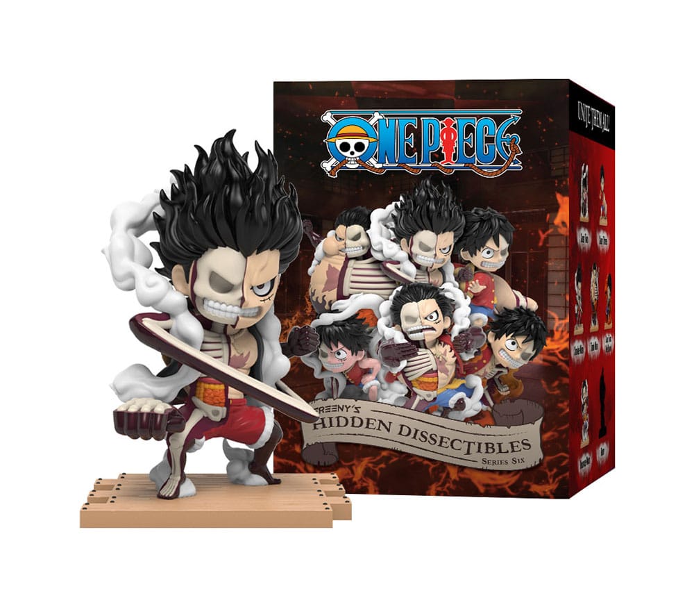 Blind Box One Piece Serie 6 Hidden Dissectibles Luffy’s Gears – Figure a Sorpresa (singola)