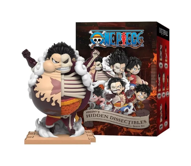 Blind Box One Piece Serie 6 Hidden Dissectibles Luffy’s Gears – Figure a Sorpresa (singola)