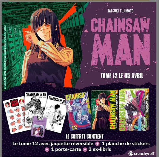 Chainsaw Man 12 Collector Variant + Gadget (FRA)