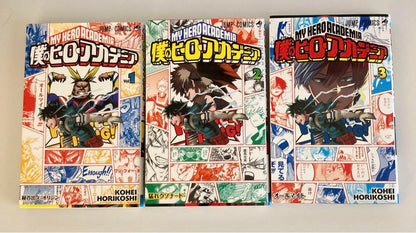 My Hero Academia 1-2-3 Variant set completo (JAP)