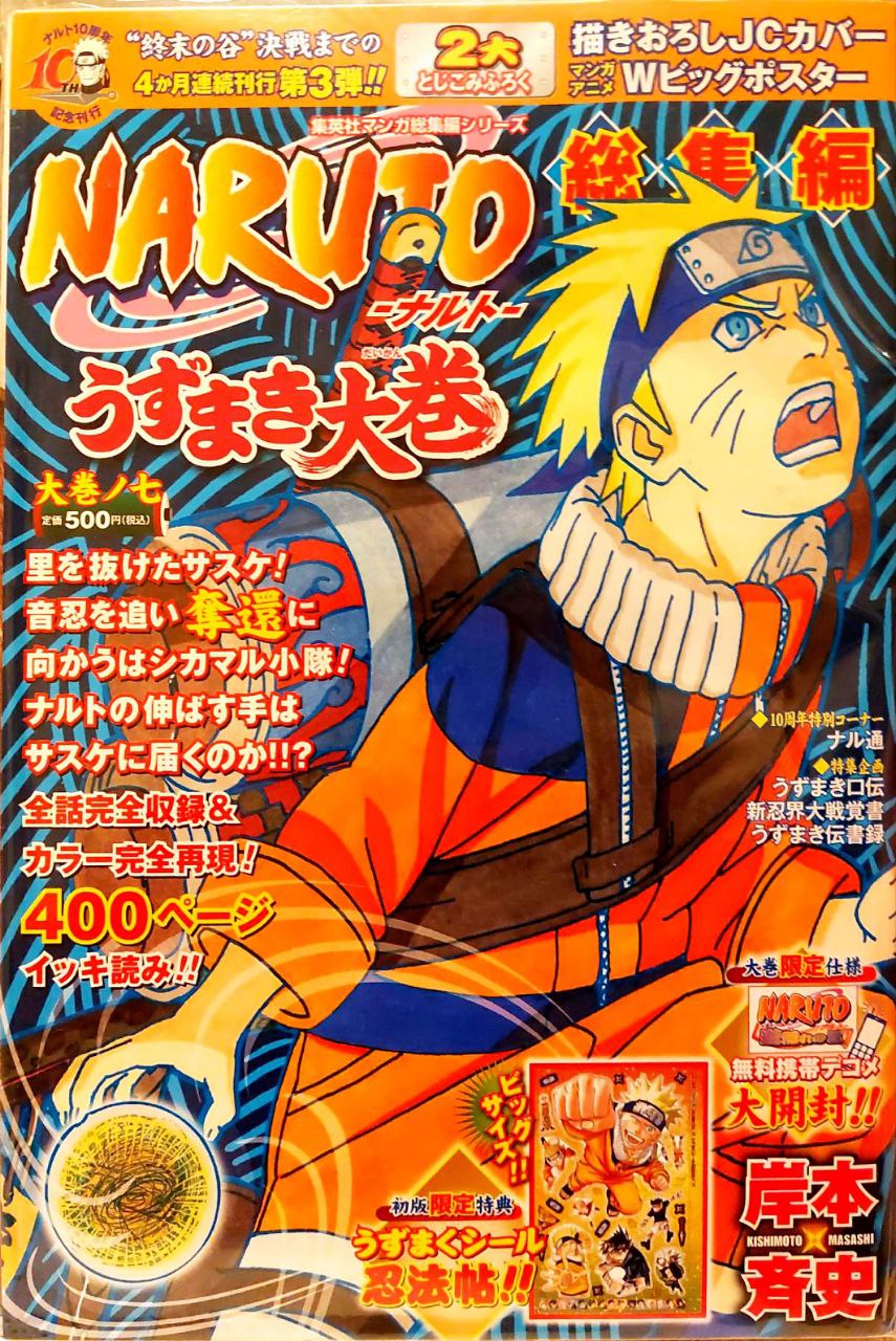 Naruto Omnibus con Variant Blu - Naruto attaccata [RARO] (JAP)