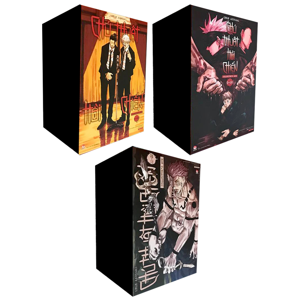 Bundle 3 Jujutsu Kaisen Collector’s Box 0-10 Ver. A, B & 11-20 (VNM)